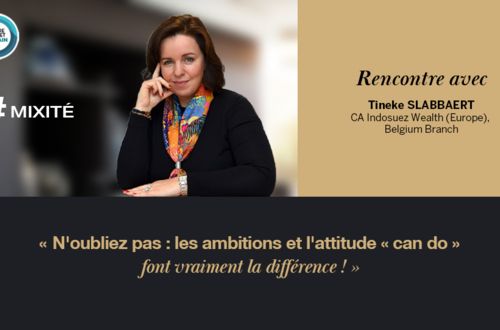 Tineke Slabbaert | mixité | Indosuez | Belgique
